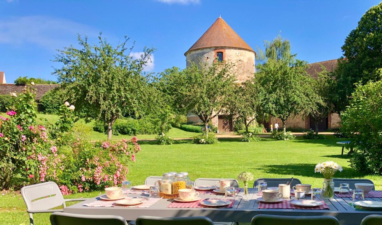 La Ferme Au Colombier Bed & Breakfast Neron Luaran gambar