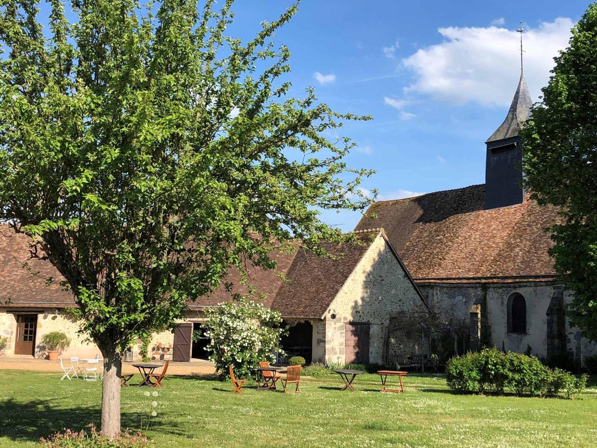 La Ferme Au Colombier Bed & Breakfast Neron Luaran gambar
